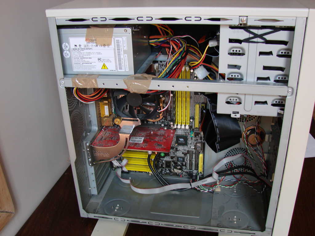 inside my old rig